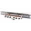 BPZ-GND-400 Earth bar (copper) 20x5mm, insulated on mounting plate, for housing width 400mm thumbnail 1
