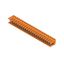 PCB plug-in connector, male header, open side, THT solder connection, 3.50 mm, Number of poles: 23, 90°, Solder pin length (l): 3.2 mm, tinned, orange, Box thumbnail 4