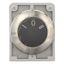 M30I-FW3 Changeover switch, RMQ-Titan, with rotary head, momentary, 3 positions, inscribed, Front ring stainless steel thumbnail 4