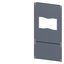 SIVACON, floor, with cut-outs for flanges, IPXX, D: 800 mm, W: 400 mm thumbnail 1
