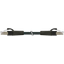 RJ45 male 0° / RJ45 male 0° shielded FRNC/LS0H 4x2xAWG27 shielded bk U thumbnail 1