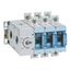 Manual source changeover DSX size 2 320A 3 poles - Rated current = 200A - for mounting on plate thumbnail 2