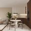 Pendant lamp OVO 1 beige/black felt Gx53 thumbnail 7