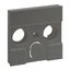 TV-R-SAT 30MM SOCKET COVER MEDIUM GREY thumbnail 1