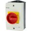 P1-25/I2-SI/HI11 Safety switch, P1, 25 A, 3 pole, 1 N/O, 1 N/C, Emergency switching off function, With red rotary handle and yellow locking ring, Lockable in position thumbnail 7
