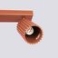 MOVABLE CARBON CEILING STRIP SPOTLIGHTS IN RED FINISH thumbnail 8