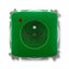 5599A-A02357 Z Socket outlet with earthing pin, shuttered, with surge protection thumbnail 2