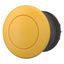 M22S-DP-Y Mushroom actuator, RMQ-Titan, Mushroom, momentary, Mushroom yellow, yellow, Blank, Bezel: black thumbnail 2