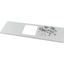 XMN330806C Front cover, +mounting kit, for NZM3, horizontal, 3p, HxW=200x600mm, grey thumbnail 4