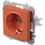 SOCKET SCHUKO 2P+E 16A 250V~ BV OR XO 4417021 thumbnail 2