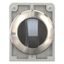 M30I-FWLK3-W Illuminated selector switch actuator, RMQ-Titan, with thumb-grip, momentary, 3 positions, White, Front ring stainless steel thumbnail 13