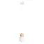 Pendant lamp PEKKA 1 white/natural wood thumbnail 1