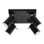 CEILING LAMP RING 4 BLACK GU10 4X40W IP20 thumbnail 3