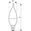MAS LEDcandle DT 4-25W E14 BA38 CL thumbnail 3