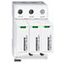 Surge arrester, 3+0 TNC, Class I+II(B+C), 300V, 12.5kA+RC thumbnail 2