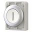 M30C-FD-W-X1 Pushbutton, RMQ-Titan, Flat, momentary, White, inscribed, Metal bezel thumbnail 5