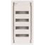 KLV-48HWP-SF Hollow wall compact distribution board, 4-rows, super-slim sheet steel door thumbnail 2