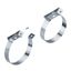 TLX HO STEEL CLAMP 45DEG SCREW 2PCE - Fixing clips thumbnail 1