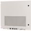 XTSZDSQV3L-H700W800 Section wide door, ventilated, left, HxW=700x800mm, IP31, grey thumbnail 1