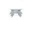 CEILING LAMP MERIDA 4 GREY GU10 4X40W IP20 thumbnail 6