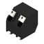 Printed circuit board terminals, 7.50 mm, Number of poles: 2, 135°, black, PUSH IN with actuator, Clamping range, max. : 1.5 mm², Tape thumbnail 2