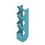 Side element, OMNIMATE Housing - series CH20M  light blue, Side element, Width: 22.5 mm thumbnail 2