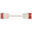pre-assembled interconnecting cable Eca Socket/plug red thumbnail 2