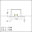 MIRL LED4300-840 M625L15x114 LDE - LED ceiling-recessed luminaire thumbnail 2