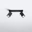 CEILING LAMP MERIDA 2 BLACK GU10 2X40W IP20 thumbnail 4