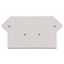 End and intermediate plate 2.5 mm thick light gray thumbnail 4