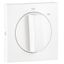 COVER PLATE F/ROTARY SWITCH (ON/OFF) WHITE thumbnail 1