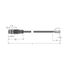 Actuator and Sensor Cable, PUR Connection Cable   RSC5.501T-2/TXL thumbnail 1
