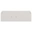 End and intermediate plate 2.5 mm thick light gray thumbnail 2