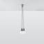 HANGING LAMP DIEGO 3 GRAY E27 3X60W IP20 thumbnail 6