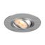 NEW TRIA® 75 XL, recessed ceiling light, round, max. 10W , GU10, aluminium thumbnail 1