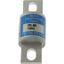 Eaton Bussmann series TPL telecommunication fuse, 170 Vdc, 100A, 100 kAIC, Non Indicating, Current-limiting, Bolted blade end X bolted blade end, Silver-plated terminal thumbnail 2