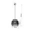 HANGING LAMP GATE WHITE E27 1X60W IP20 thumbnail 5
