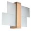 WALL LAMP FENIKS 1 NATURAL WOOD E27 1X60W IP20 thumbnail 3
