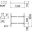 SLCS 11120 3 FT Cable ladder unperforated rung, welded 110x1200x3m thumbnail 2