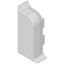 SLK END PIECE LEFT 20X50 RAL9001 thumbnail 2