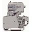 2-conductor fuse terminal block with pivoting fuse holder for miniatur thumbnail 1