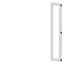 SIVACON door. right. window. IP55. H: 2000 mm. W: 400 mm. protection class 1 thumbnail 2