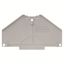 P-series, Partition plate, grey, 2 mm,  printed, D-A, horizontally thumbnail 2