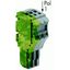 1-conductor female connector Push-in CAGE CLAMP® 1.5 mm² green-yellow/ thumbnail 3