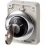 M30C-FWRS-A1 Key-operated actuator, Flat Front, maintained, 2 positions, Key withdrawable: 0, Metal bezel thumbnail 2