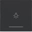 Rocker single with light symbol print, clear lens, A.x/C.x, matte black thumbnail 1