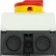T3-4-8344/I2/SVB Main switch, T3, 32 A, surface mounting, 4 contact unit(s), 8-pole, Emergency switching off function, With red rotary handle and yellow locking ring, thumbnail 4