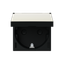 Socket outlet Schuko Without imprint Matt Black  - Zenit thumbnail 1
