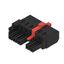 PCB plug-in connector, female plug, 7.62 mm, Number of poles: 5, 180°, PUSH IN with actuator, PUSH IN without actuator, Clamping range, max. : 10 mm², Box thumbnail 2