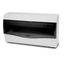 Cabinet NUOVA 3618 18TE on plaster transparent door IP40 thumbnail 2